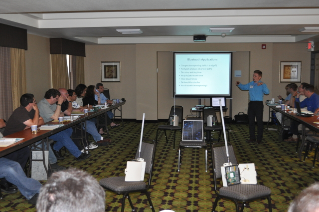 Yegor Malinovskiy presenting at the 2010 Western States Forum.