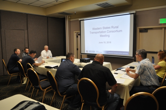 Sean Campbell welcomes WSRTC Steering Committee members at the start of the 2018 annual WSRTC meeting.