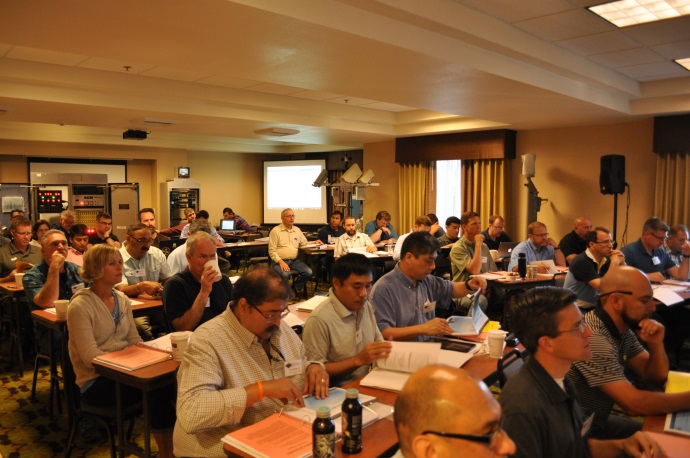 Participants at the 2016 Western States Forum listen to a presentation. Participants at the 2016 Western States Forum listen to a presentation.
