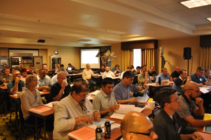 Participants at the 2016 Western States Forum listen to a presentation.