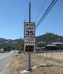 Permanent Pole-mounted Unit, Photo by Ian Turnbull