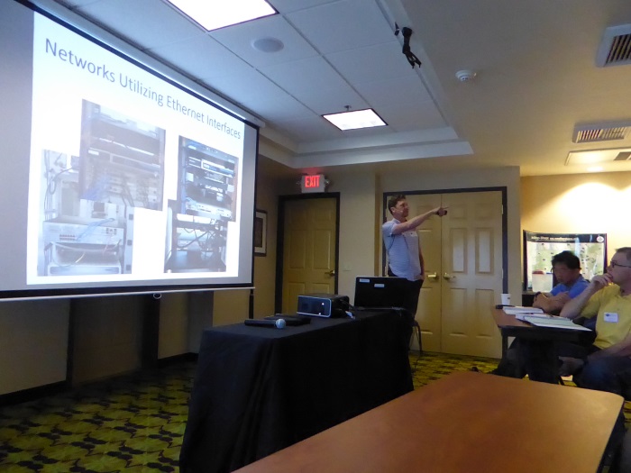 Lonnie Hobbs answers some questions during his 2017 Forum presentation. Lonnie Hobbs answers some questions during his 2017 Forum presentation.