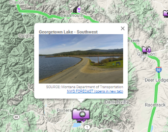 OSS Screenshot, 2020-05-28: MDT CCTV camera image, Georgetown Lake Southwest.