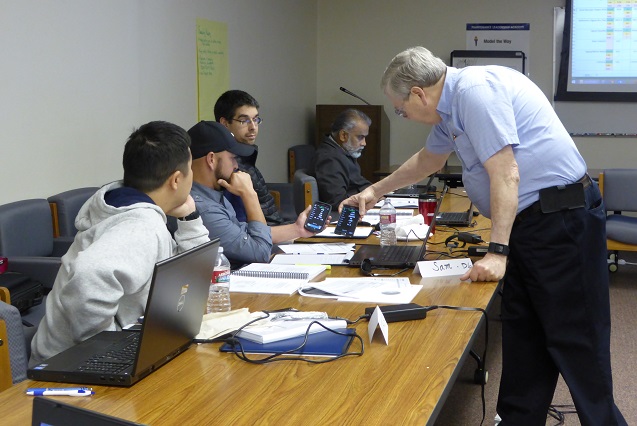 Instructor Scott Baxter demonstrates how to use an app called G-NetTrack on an Android phone to monitor the local cellular network. Instructor Scott Baxter demonstrates how to use an app called G-NetTrack on an Android phone to monitor the local cellular network.