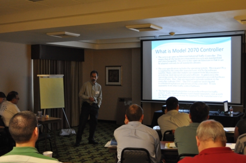 Herasmo Iniguez, Caltrans Headquarters, defines and describes the Model 2070 Controller. Herasmo Iniguez, Caltrans Headquarters, defines and describes the Model 2070 Controller.