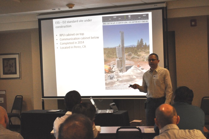 Jeff Worthington describes a Caltrans District 2 Environmental Sensor Stations (ESS) site.