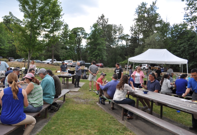 Evening gathering at the Western States Forum, June 20, 2018. Evening gathering at the Western States Forum, June 20, 2018.