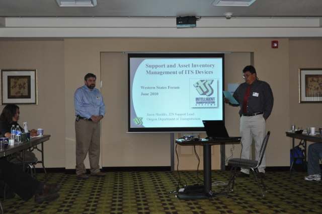 Ian Turnbull introduces Jason Shaddix from Oregon DOT. Ian Turnbull introduces Jason Shaddix from Oregon DOT.
